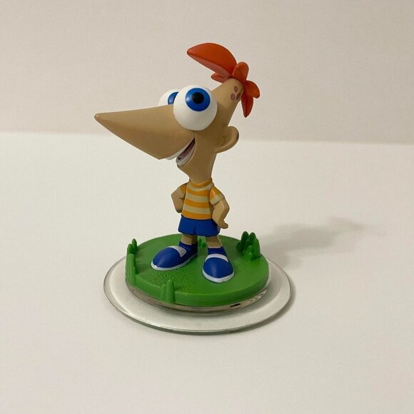 Disney Infinity Phineas and Ferb Toy Box Pack Phineas and Agent P Figures - Picture 4 of 16